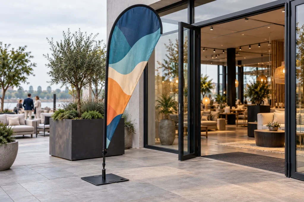 Beachflag, beeld 2