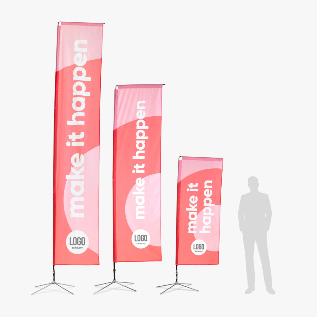 Beachflag square, passend bij jouw toepassing., beeld 1